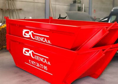 Alquiler de contenedores de obra en Reus y Tarragona